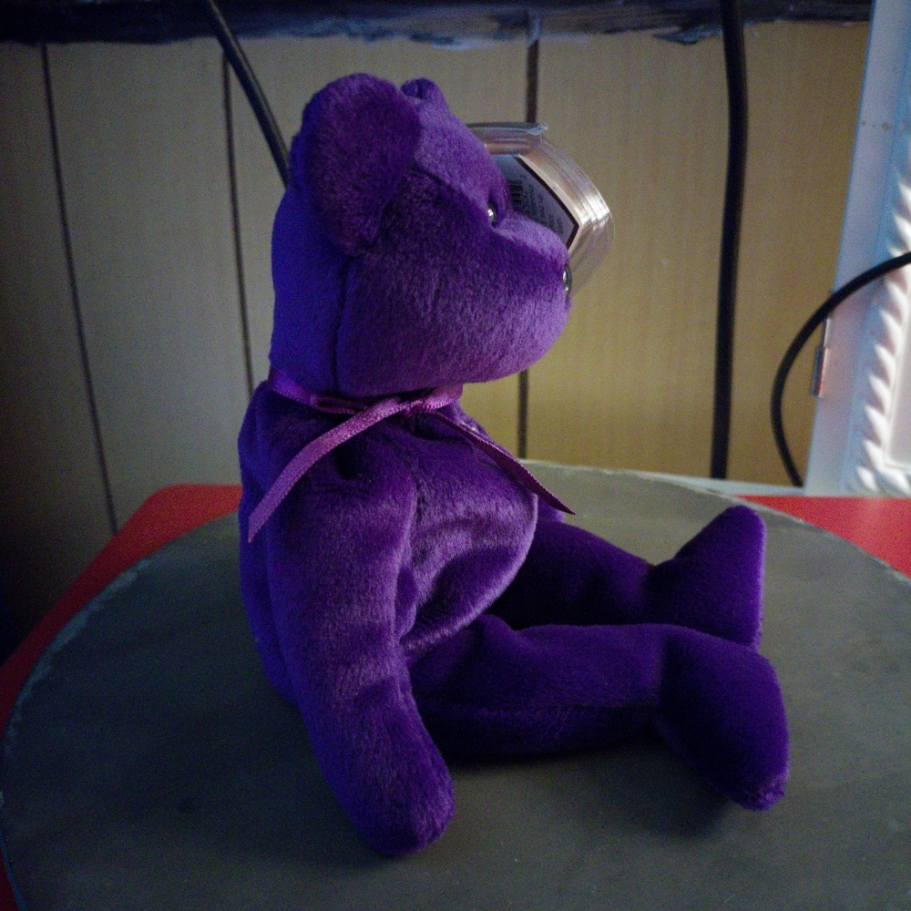Purple Princess beanie baby - Picture 3 of 6
